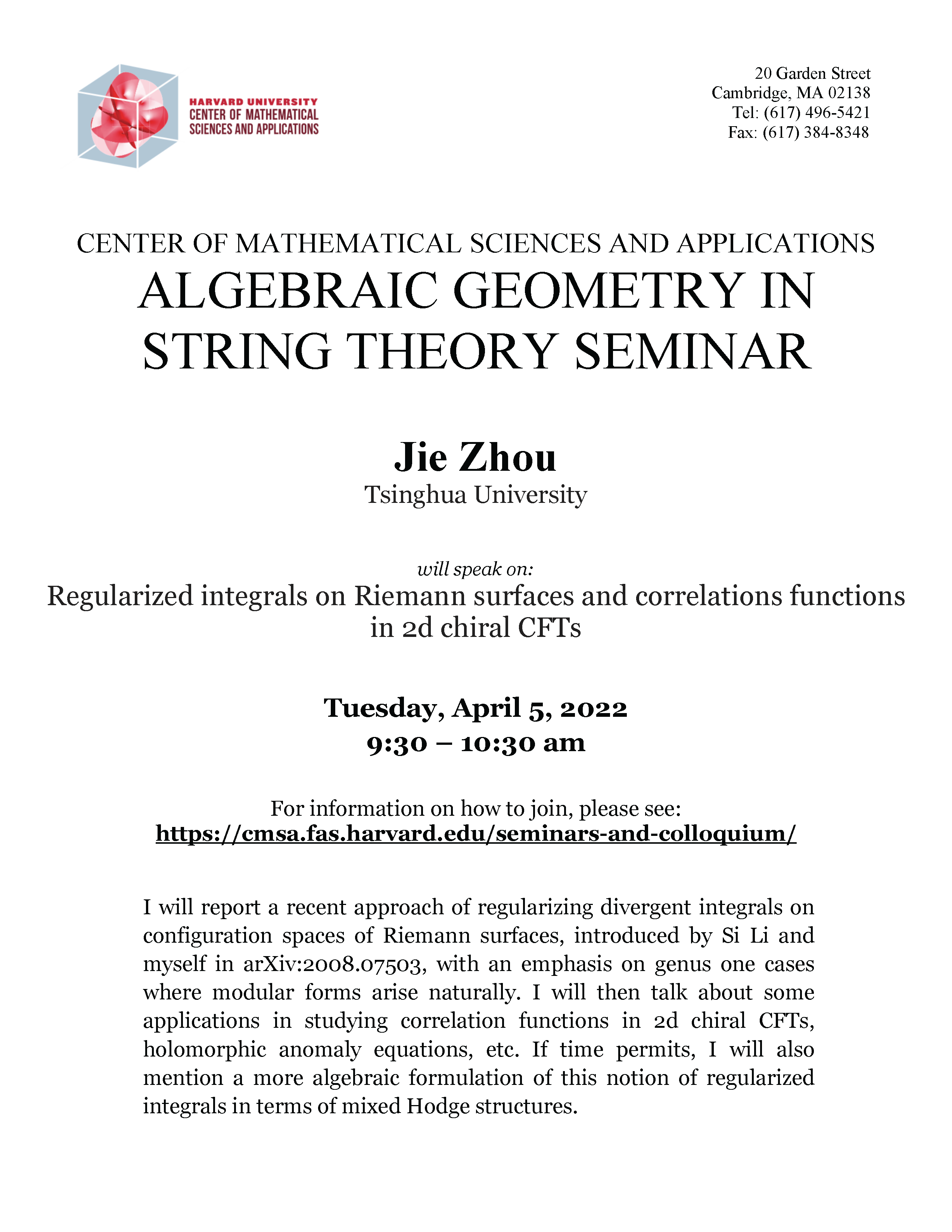 CMSA-Algebraic-Geometry-in-String-Theory-04.05.2022