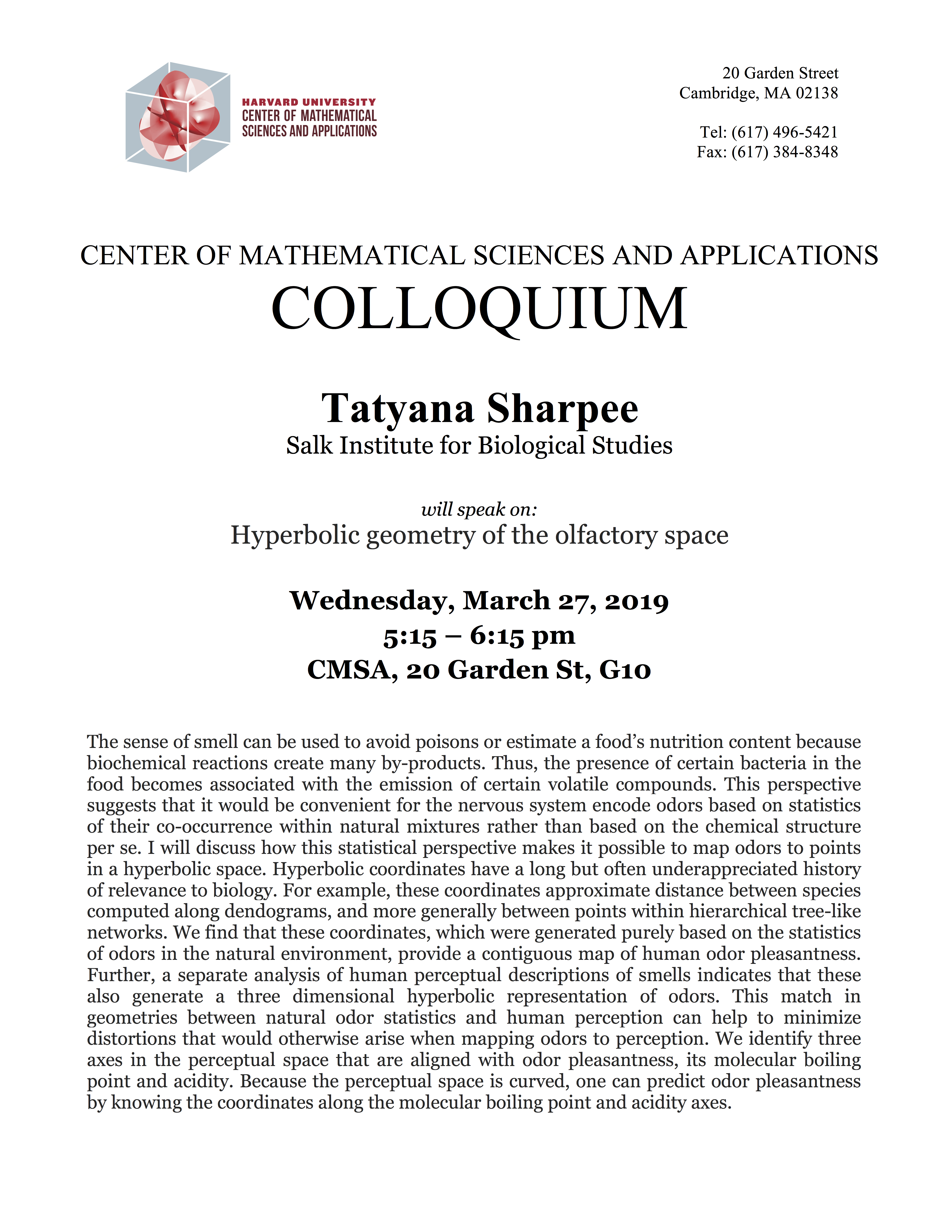3/27/2019 Colloquium