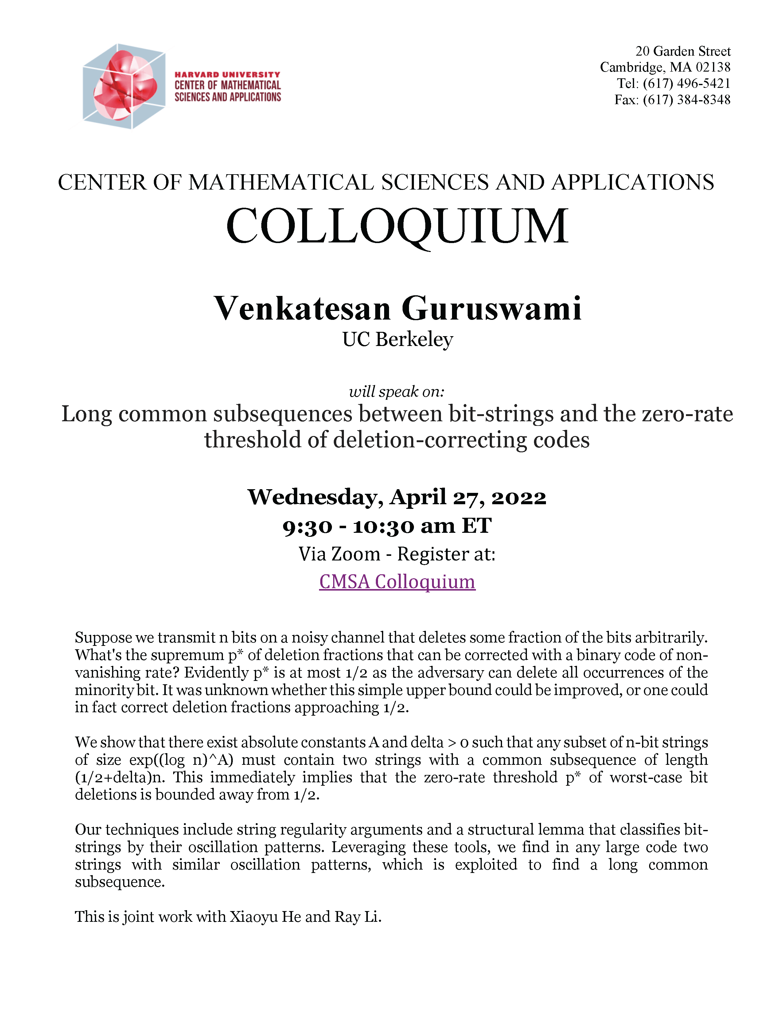 CMSA-Colloquium-04.27.22