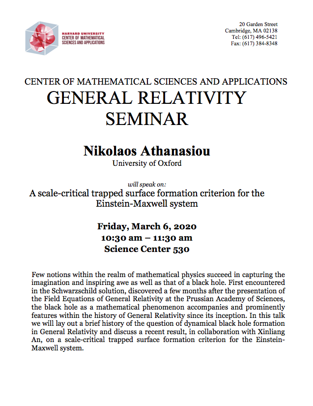 CMSA-GR-Seminar-03.06.20