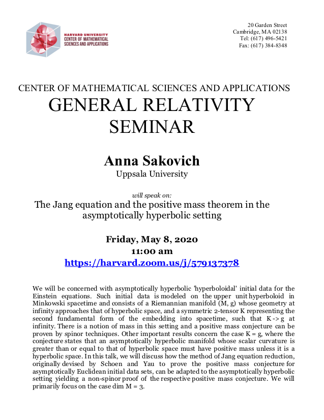 CMSA-GR-Seminar-05.08.20