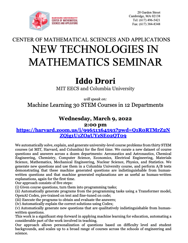 CMSA-NTM-Seminar-03.09.2022