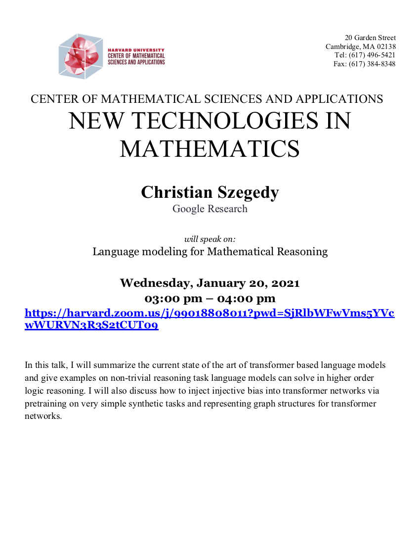 1/20/2021 New Tech in Math