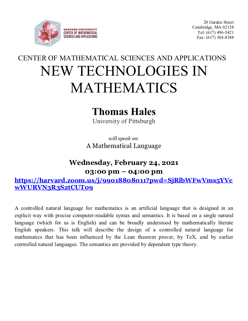 2/24/2021 New Technologies in Mathematics