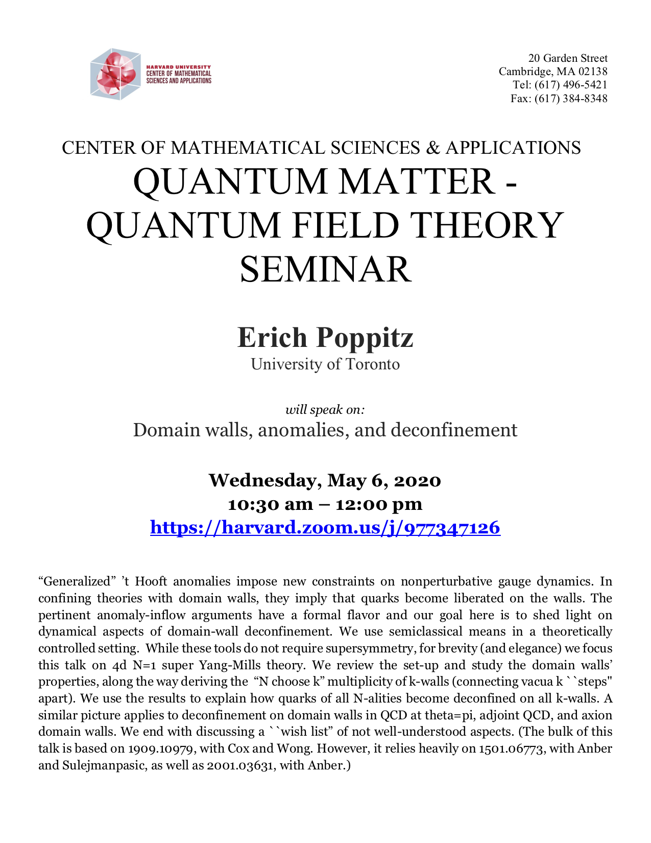 CMSA-QM_QFT-05.06.20