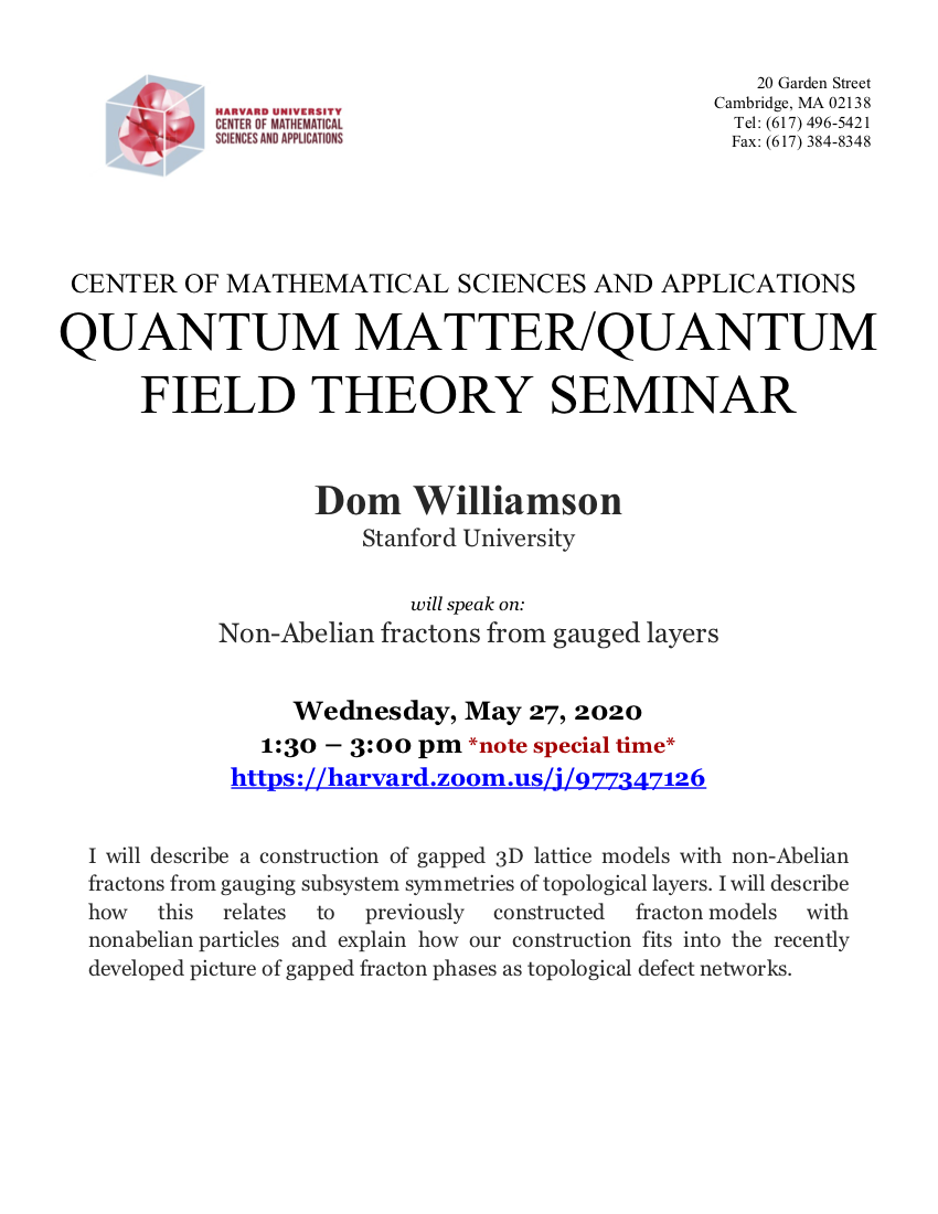CMSA-QM_QFT-05.27.20