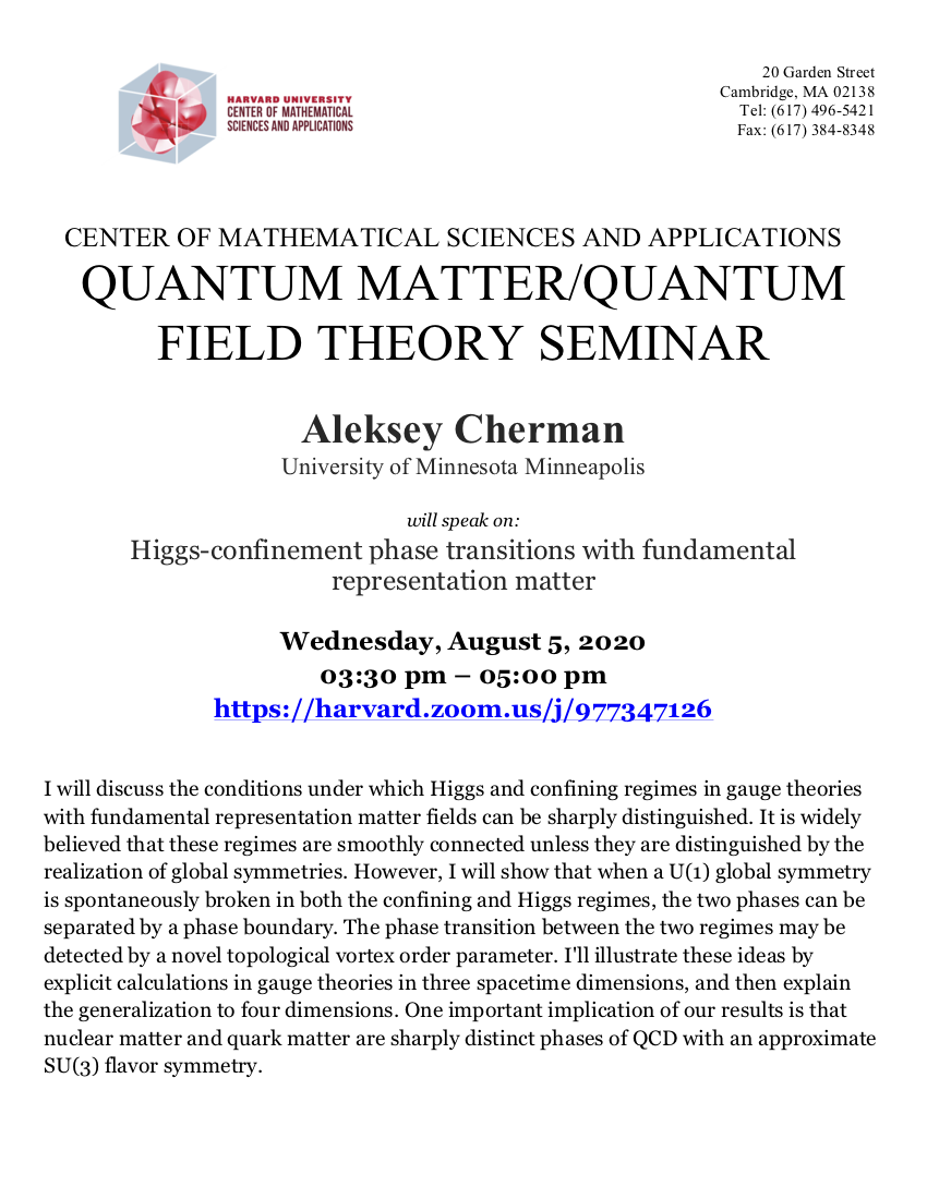 CMSA-QM_QFT-08.05.20