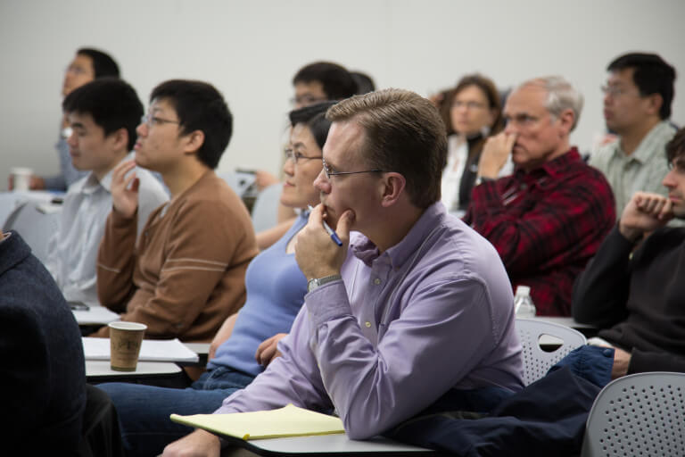 Photos from CMSA’s recent Nonlinear Equations conference!
