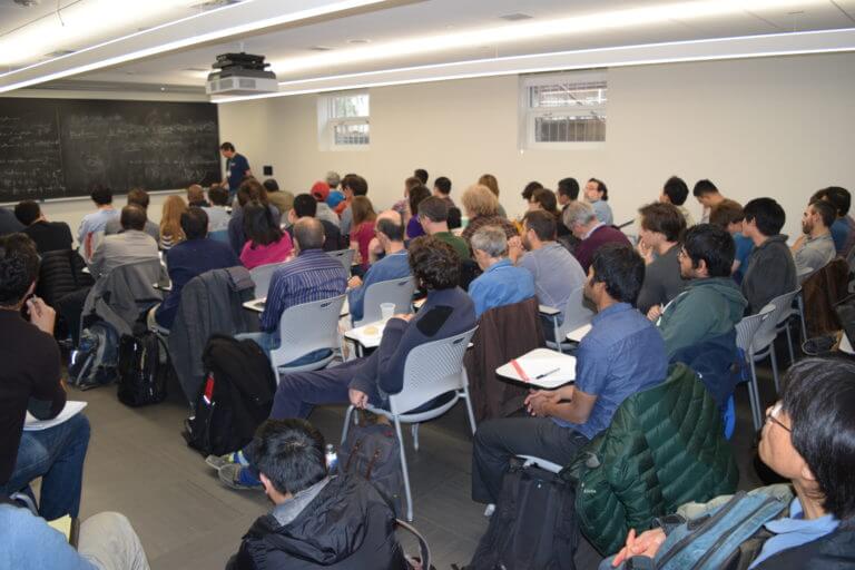 Scenes from The Workshop on Algebraic Methods in Combinatorics