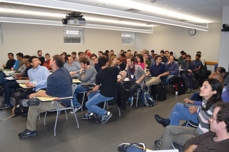 Scenes from The Workshop on Algebraic Methods in Combinatorics