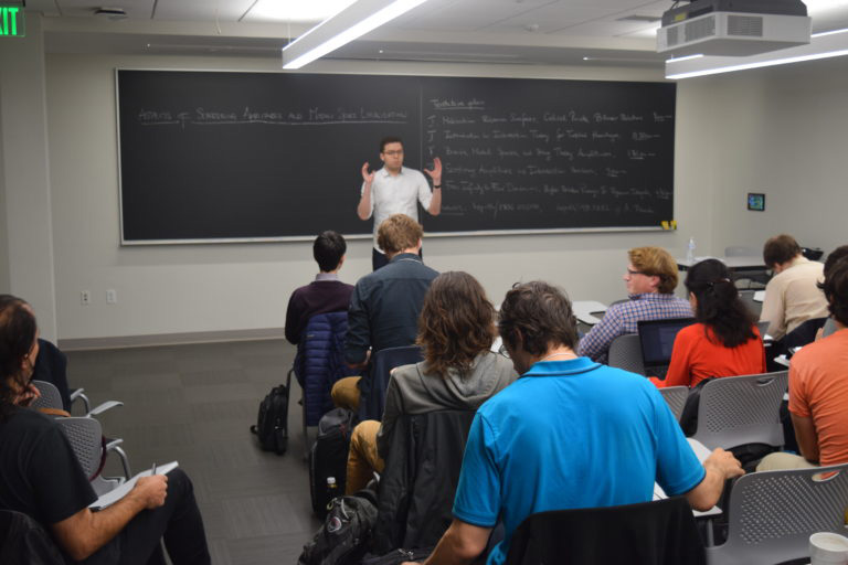 Photos from the Spacetime Masterclass Workshop