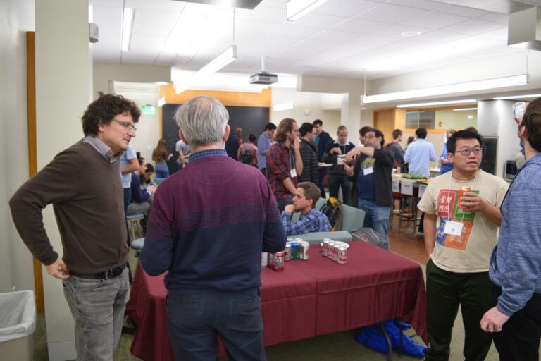 Scenes from The Workshop on Algebraic Methods in Combinatorics