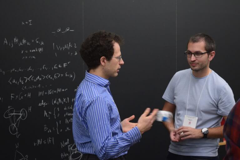 Scenes from The Workshop on Algebraic Methods in Combinatorics
