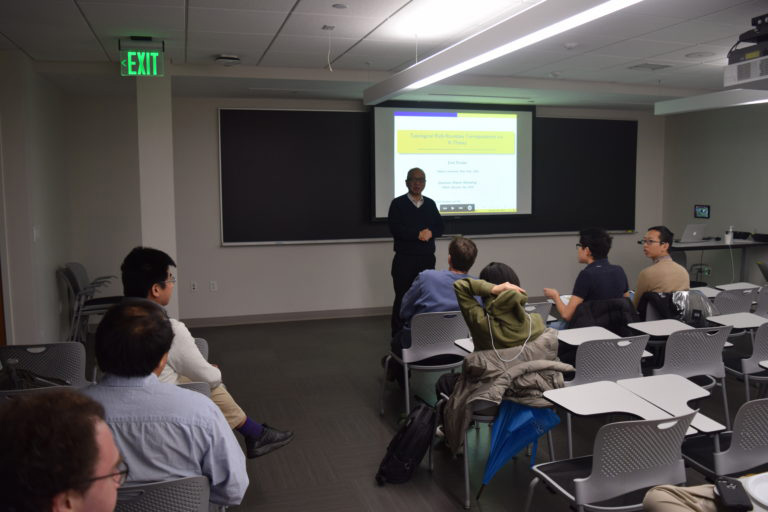Pictures from the Quantum Matter Workshop