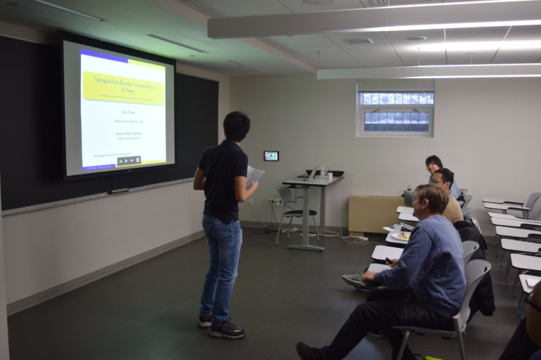 Pictures from the Quantum Matter Workshop