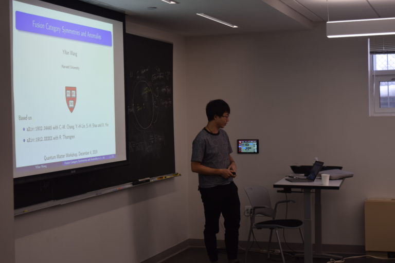 Pictures from the Quantum Matter Workshop