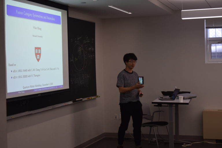 Pictures from the Quantum Matter Workshop