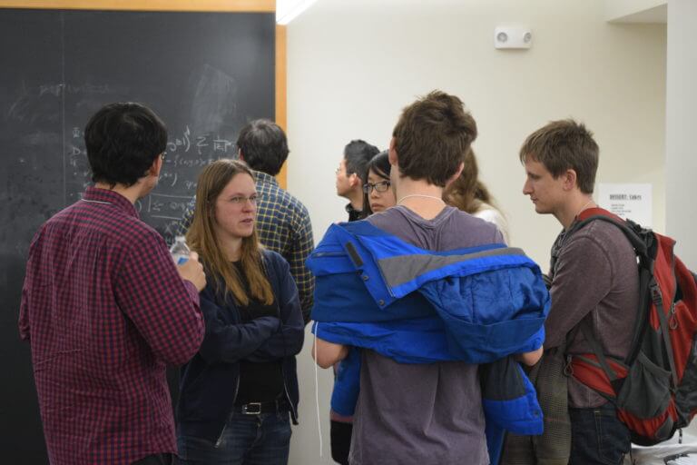 Scenes from The Workshop on Algebraic Methods in Combinatorics