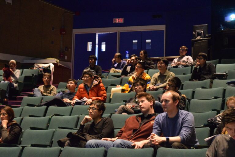 Photos from the Inaugural Math Science Lectures