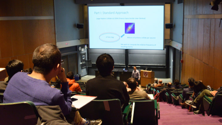 Photos from the Inaugural Math Science Lectures