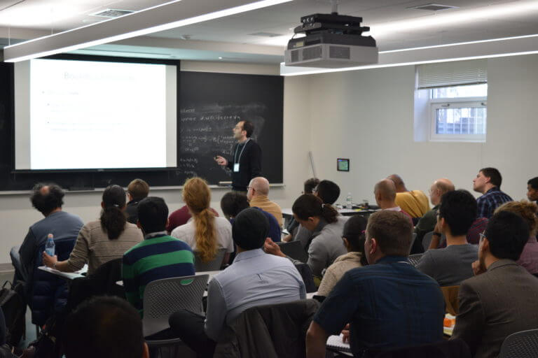 Photo from the Workshop on Coding and Information Theory