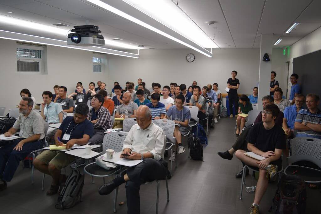 Photos of Kickoff Workshop on Topology and Quantum Phases of Matter
