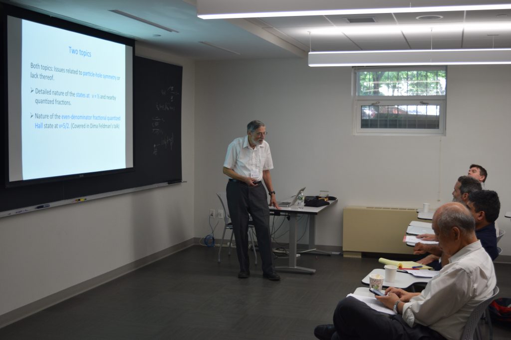 Photos of Kickoff Workshop on Topology and Quantum Phases of Matter