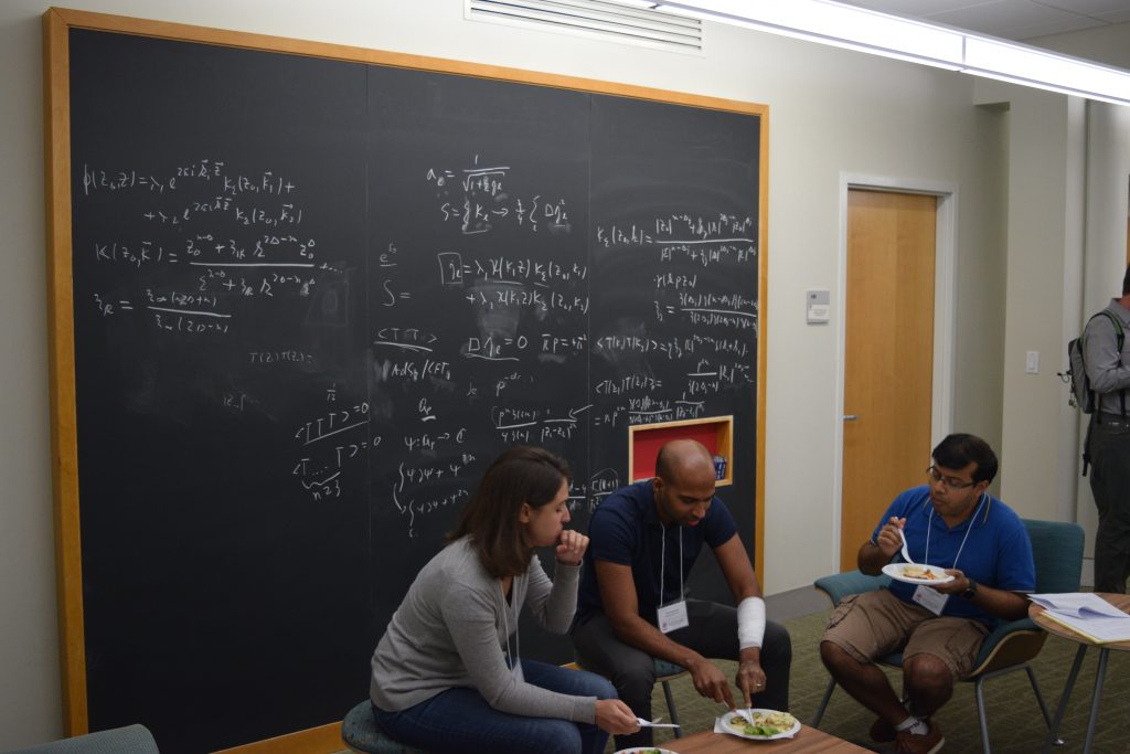 Photos of Kickoff Workshop on Topology and Quantum Phases of Matter