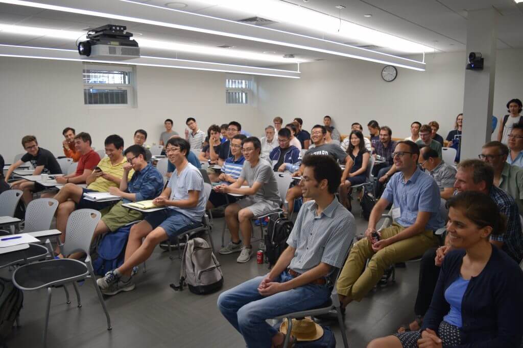 Photos of Kickoff Workshop on Topology and Quantum Phases of Matter