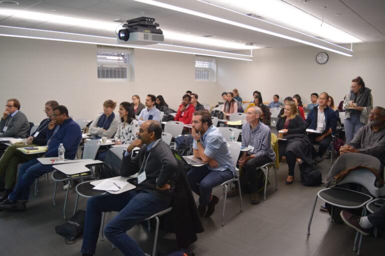 Photos of the Workshop on Morphometrics, Morphogenesis and Mathematics
