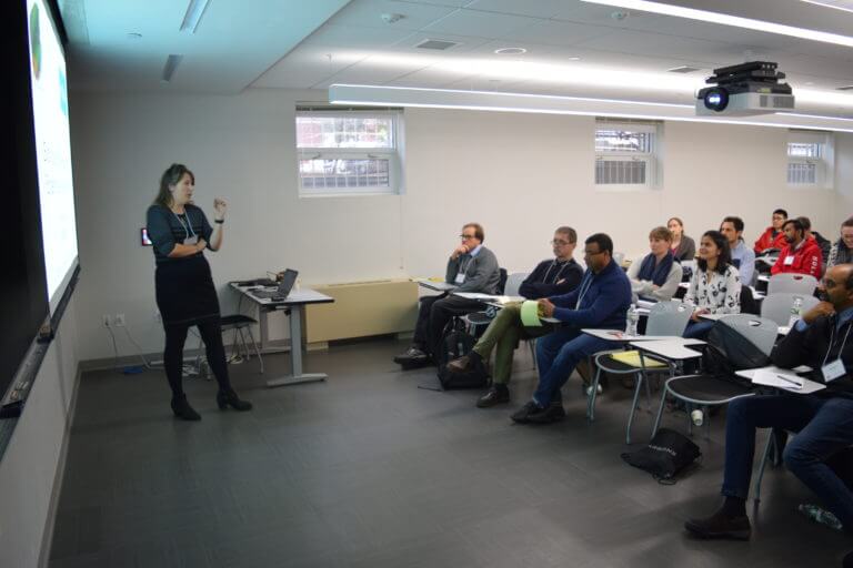 Photos of the Workshop on Morphometrics, Morphogenesis and Mathematics