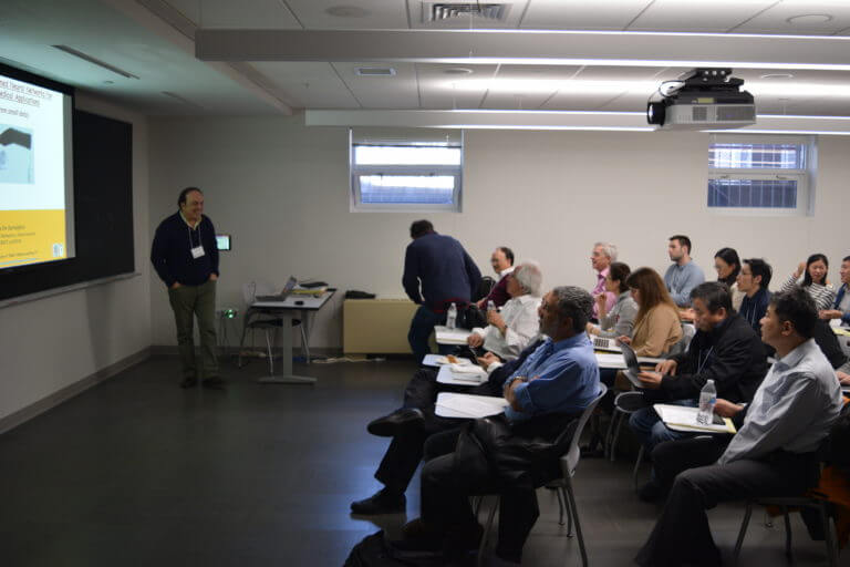 Photos from the Workshops on Machine Learning