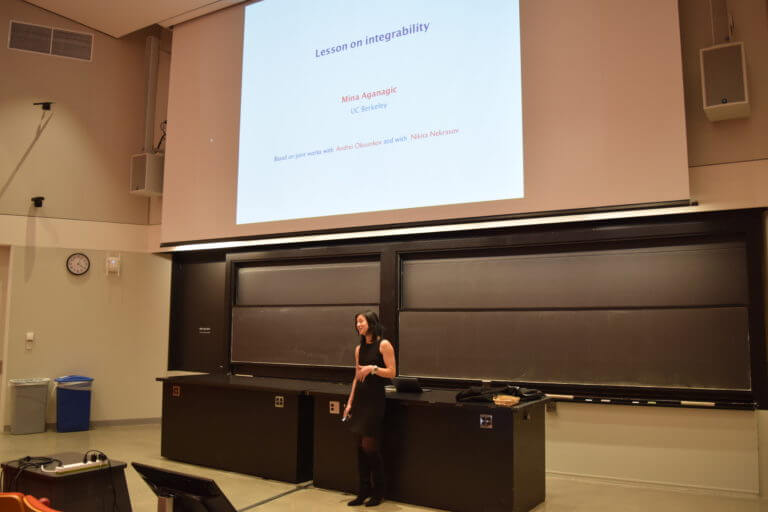 Scenes from the 2019 Math Science Lectures in Honor of Raoul Bott