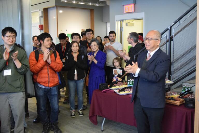 Photos from the Conference on Differential Geometry, Calabi-Yau theory and General Relativity: A conference in honor of the 70th Birthday of Shing-Tung Yau