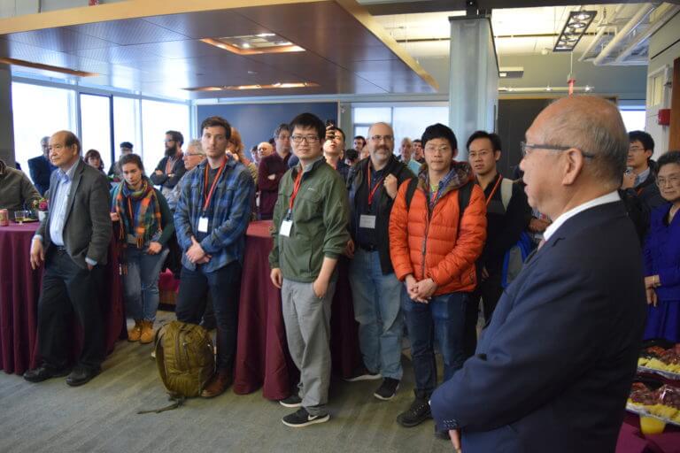 Photos from the Conference on Differential Geometry, Calabi-Yau theory and General Relativity: A conference in honor of the 70th Birthday of Shing-Tung Yau