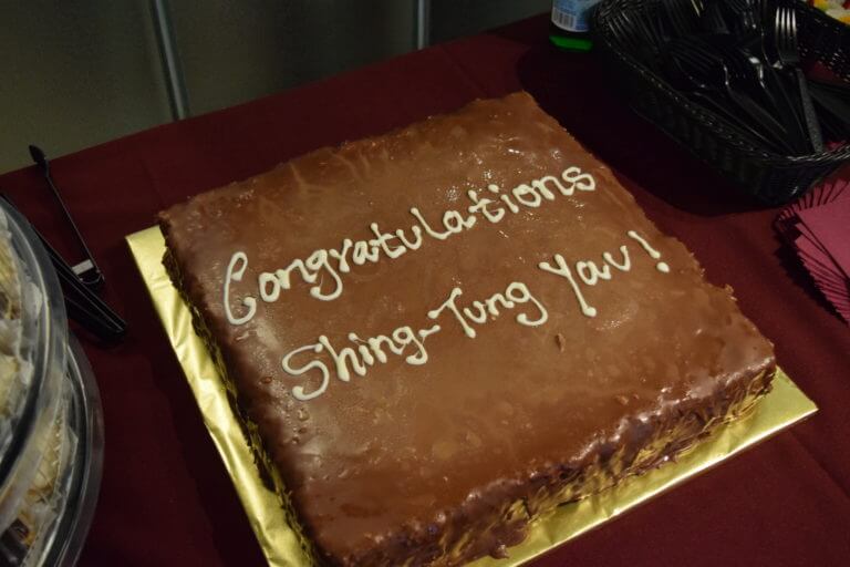 Photos from the Conference on Differential Geometry, Calabi-Yau theory and General Relativity: A conference in honor of the 70th Birthday of Shing-Tung Yau