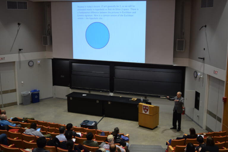 Photos from the Conference on Differential Geometry, Calabi-Yau theory and General Relativity: A conference in honor of the 70th Birthday of Shing-Tung Yau