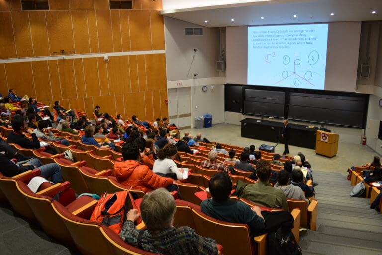 Photos from the Conference on Differential Geometry, Calabi-Yau theory and General Relativity: A conference in honor of the 70th Birthday of Shing-Tung Yau