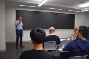 Scenes from the Workshop on Topology and Dynamics in Quantum Matter