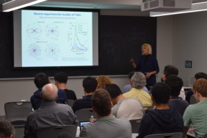 Scenes from the Workshop on Topology and Dynamics in Quantum Matter