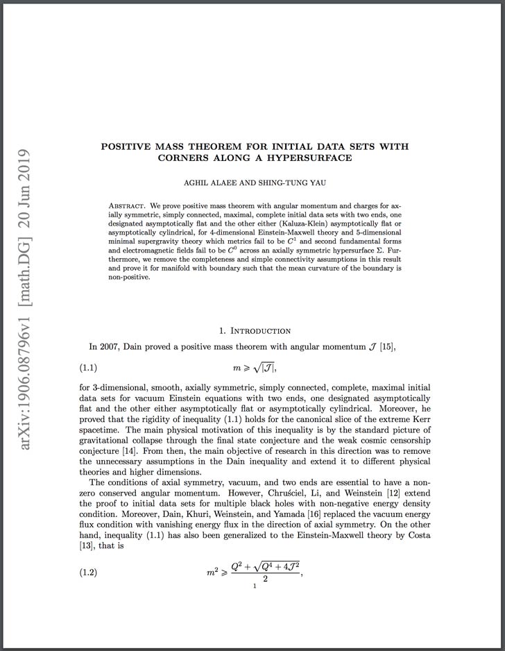 Positive mass theorem for initial data sets with corners along a hypersurface