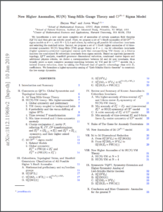 New Publications by Juven Wang