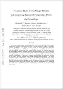 New Publications by Juven Wang