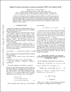 New Publications by Juven Wang