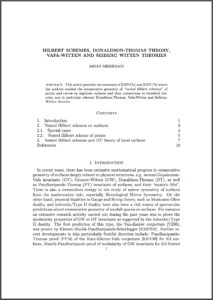Two New Publications by Artan Sheshmani