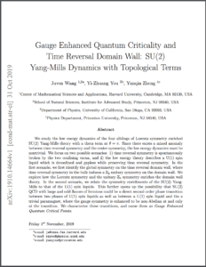 Recent Publications by Juven Wang