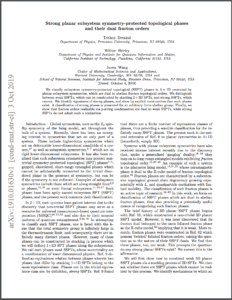 Recent Publications by Juven Wang