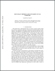 Ricci-flat Metrics and Dynamics on K3 Surfaces