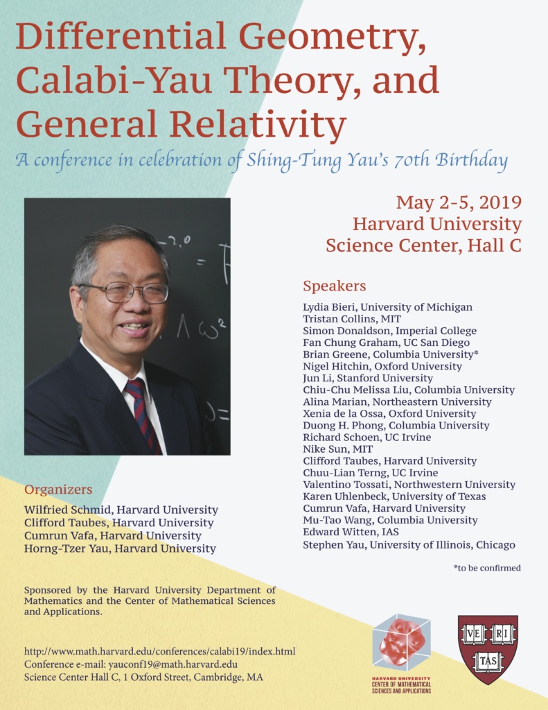 Differential Geometry, Calabi-Yau theory and General Relativity